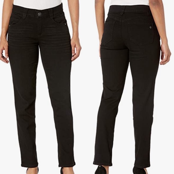 🛍️Democracy Velvet Freedom Black Absolution Skinny Pant/Jean 10 - Picture 1 of 4